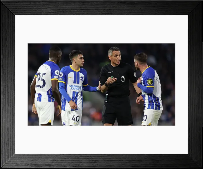 Framed Print : Intense Premier League Showdown: Brighton & Hove Albion vs Manchester United (04MAY23) Framed Print : Intense Premier League Showdown: Brighton & Hove Albion vs Manchester United (04MAY23)