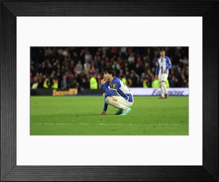 Framed Print : Intense Premier League Showdown: Brighton & Hove Albion vs Manchester United (04MAY23) Framed Print : Intense Premier League Showdown: Brighton & Hove Albion vs Manchester United (04MAY23)