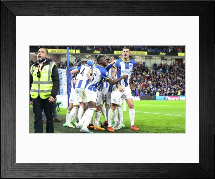 Framed Print : Intense Premier League Showdown: Brighton & Hove Albion vs Manchester United (04MAY23) Framed Print : Intense Premier League Showdown: Brighton & Hove Albion vs Manchester United (04MAY23)
