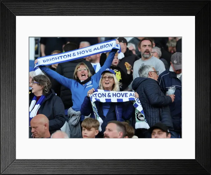 Framed Print : Intense Premier League Showdown: Brighton & Hove Albion vs Manchester United (04MAY23) Framed Print : Intense Premier League Showdown: Brighton & Hove Albion vs Manchester United (04MAY23)