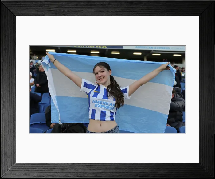 Framed Print : Intense Premier League Showdown: Brighton & Hove Albion vs Manchester United (04MAY23) Framed Print : Intense Premier League Showdown: Brighton & Hove Albion vs Manchester United (04MAY23)