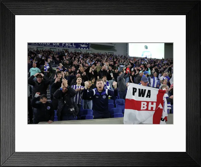 Framed Print : Intense Premier League Showdown: Brighton & Hove Albion vs Manchester United (04MAY23) Framed Print : Intense Premier League Showdown: Brighton & Hove Albion vs Manchester United (04MAY23)