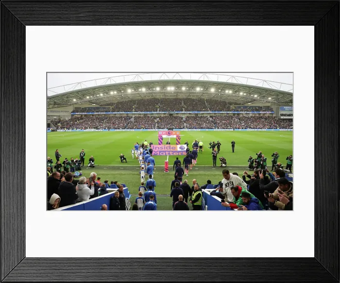 Framed Print : Intense Premier League Showdown: Brighton & Hove Albion vs. Everton (08MAY23) Framed Print : Intense Premier League Showdown: Brighton & Hove Albion vs. Everton (08MAY23)