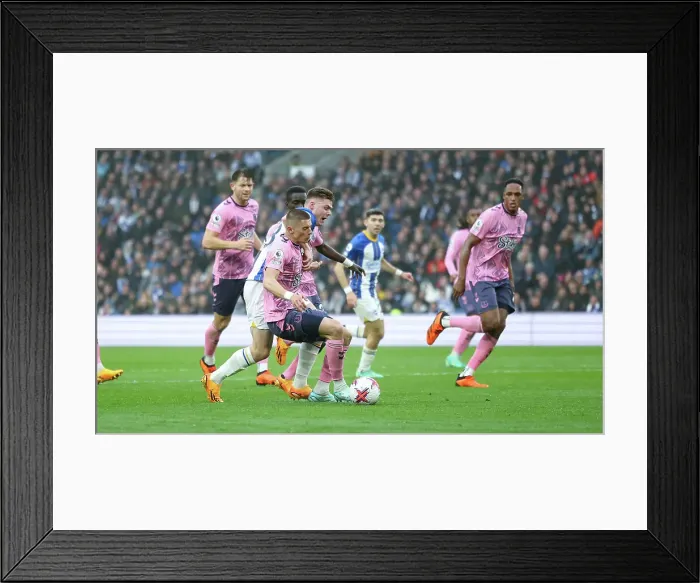 Framed Print : Intense Premier League Showdown: Brighton & Hove Albion vs. Everton (08MAY23) Framed Print : Intense Premier League Showdown: Brighton & Hove Albion vs. Everton (08MAY23)