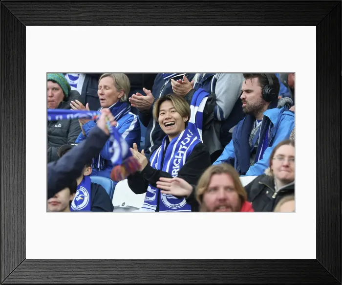 Framed Print : Intense Premier League Showdown: Brighton & Hove Albion vs. Everton (08MAY23)