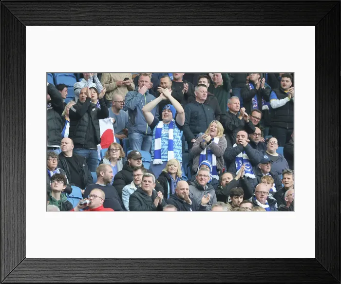 Framed Print : Intense Premier League Showdown: Brighton & Hove Albion vs. Everton (08MAY23) Framed Print : Intense Premier League Showdown: Brighton & Hove Albion vs. Everton (08MAY23)