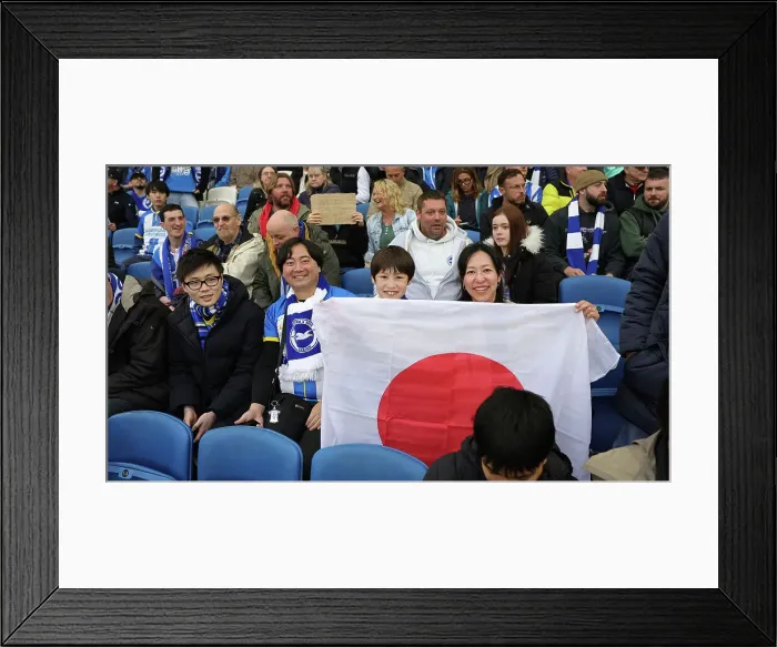 Framed Print : Intense Premier League Showdown: Brighton & Hove Albion vs. Everton (08MAY23)