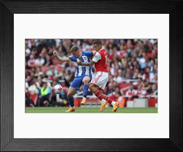 Framed Print : Intense Premier League Showdown: Arsenal vs. Brighton & Hove Albion (14May23) Framed Print : Intense Premier League Showdown: Arsenal vs. Brighton & Hove Albion (14May23)
