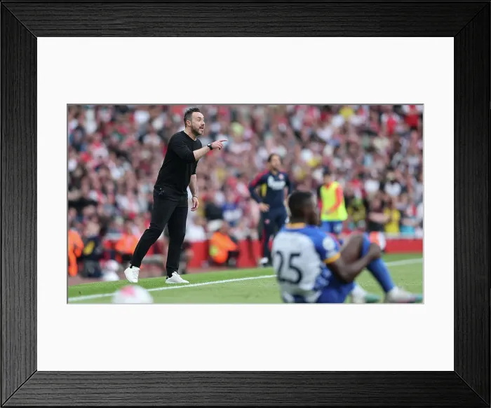 Framed Print : Intense Premier League Showdown: Arsenal vs. Brighton & Hove Albion (14MAY23) - Battle for Victory Framed Print : Intense Premier League Showdown: Arsenal vs. Brighton & Hove Albion (14MAY23) - Battle for Victory