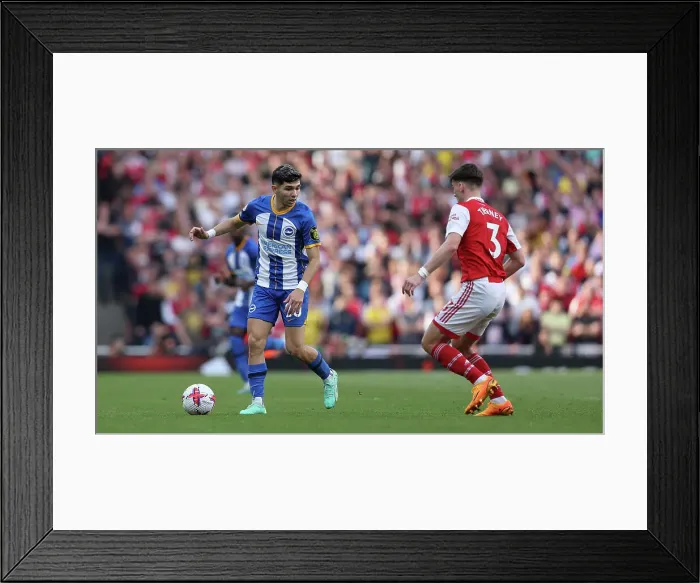 Framed Print : Intense Premier League Showdown: Arsenal vs. Brighton & Hove Albion (14MAY23) - Battle at the Emirates Framed Print : Intense Premier League Showdown: Arsenal vs. Brighton & Hove Albion (14MAY23) - Battle at the Emirates