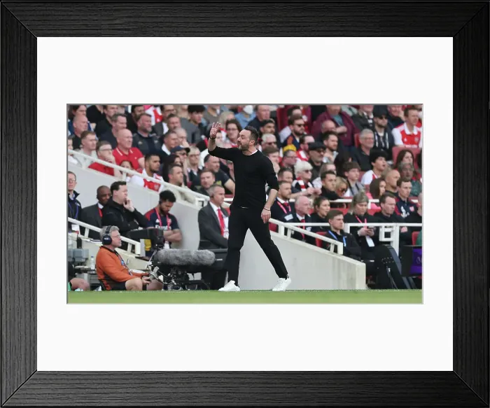 Framed Print : Intense Premier League Showdown: Arsenal vs. Brighton & Hove Albion (14MAY23) - Battle at the Emirates Framed Print : Intense Premier League Showdown: Arsenal vs. Brighton & Hove Albion (14MAY23) - Battle at the Emirates