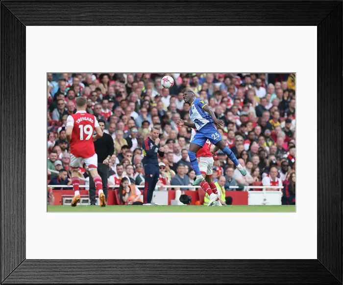 Framed Print : Intense Premier League Showdown: Arsenal vs. Brighton & Hove Albion (14MAY23) - Battle at the Emirates Framed Print : Intense Premier League Showdown: Arsenal vs. Brighton & Hove Albion (14MAY23) - Battle at the Emirates