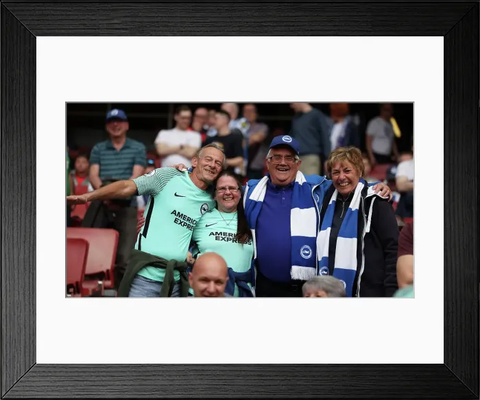 Framed Print : Intense Premier League Showdown: Arsenal vs. Brighton & Hove Albion (14MAY23) - Battle at the Emirates