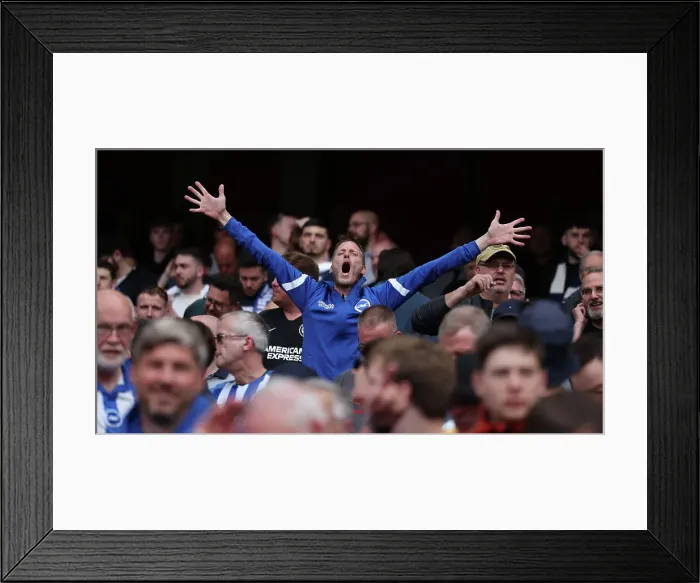 Framed Print : Intense Premier League Showdown: Arsenal vs. Brighton & Hove Albion (14MAY23) Framed Print : Intense Premier League Showdown: Arsenal vs. Brighton & Hove Albion (14MAY23)