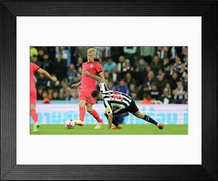 Framed Print : Premier League Showdown: Newcastle United vs. Brighton & Hove Albion (18MAY23) - Intense Battle at St James Park Framed Print : Premier League Showdown: Newcastle United vs. Brighton & Hove Albion (18MAY23) - Intense Battle at St James Park