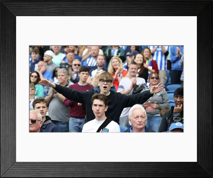Framed Print : Intense Premier League Showdown: Brighton & Hove Albion vs. Southampton (21 May 2023) Framed Print : Intense Premier League Showdown: Brighton & Hove Albion vs. Southampton (21 May 2023)