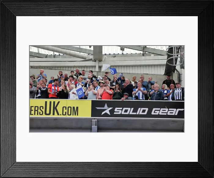 Framed Print : Intense Rivalry: Brighton & Hove Albion vs Southampton (21MAY23) Framed Print : Intense Rivalry: Brighton & Hove Albion vs Southampton (21MAY23)