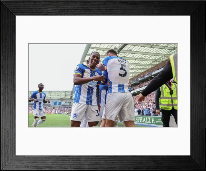 Framed Print : Intense Premier League Showdown: Brighton & Hove Albion vs. Southampton (21May23) Framed Print : Intense Premier League Showdown: Brighton & Hove Albion vs. Southampton (21May23)