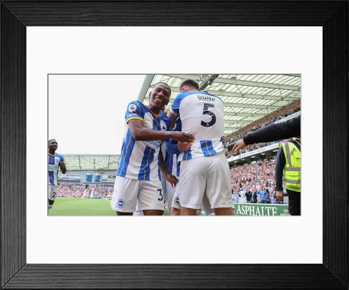 Framed Print : Intense Premier League Showdown: Brighton & Hove Albion vs. Southampton (21May23) Framed Print : Intense Premier League Showdown: Brighton & Hove Albion vs. Southampton (21May23)