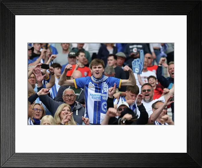 Framed Print : The Decider: Brighton & Hove Albion vs. Southampton - 2022-23 Season Showdown Framed Print : The Decider: Brighton & Hove Albion vs. Southampton - 2022-23 Season Showdown