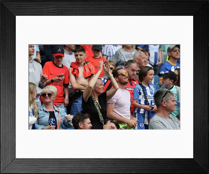 Framed Print : Intense Moment on the Field: Brighton & Hove Albion vs Southampton (21MAY23) Framed Print : Intense Moment on the Field: Brighton & Hove Albion vs Southampton (21MAY23)