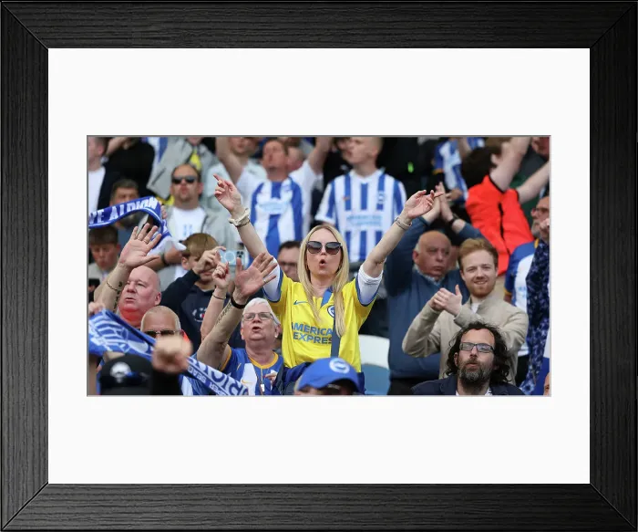 Framed Print : The Thrilling May 2023 Showdown: Brighton & Hove Albion vs Southampton Framed Print : The Thrilling May 2023 Showdown: Brighton & Hove Albion vs Southampton