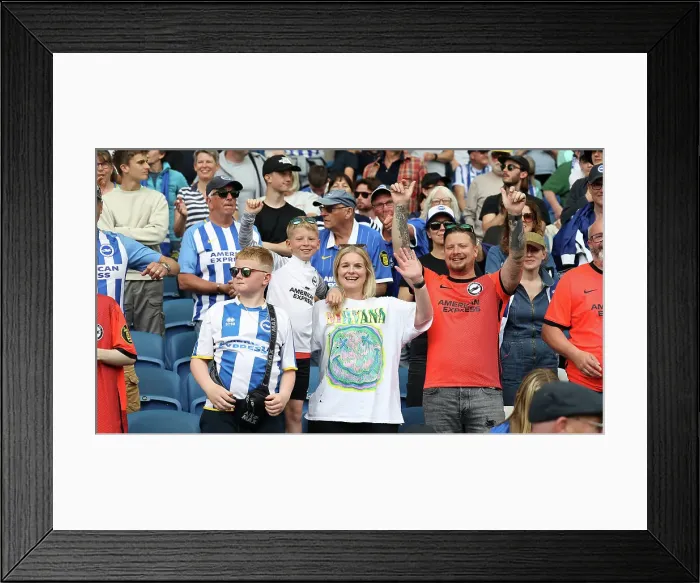 Framed Print : Intense Moment on the Pitch: Brighton & Hove Albion vs Southampton (21MAY23) Framed Print : Intense Moment on the Pitch: Brighton & Hove Albion vs Southampton (21MAY23)