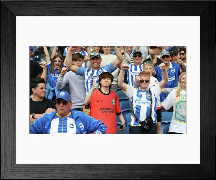 Framed Print : Clash at the Amex: Brighton & Hove Albion vs Southampton (21MAY23) Framed Print : Clash at the Amex: Brighton & Hove Albion vs Southampton (21MAY23)