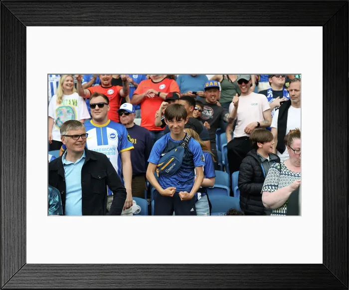 Framed Print : The Decider: Brighton & Hove Albion vs. Southampton - 2022-23 Season Finale Framed Print : The Decider: Brighton & Hove Albion vs. Southampton - 2022-23 Season Finale