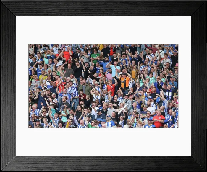 Framed Print : Intense Premier League Showdown: Brighton & Hove Albion vs. Southampton (21May23) Framed Print : Intense Premier League Showdown: Brighton & Hove Albion vs. Southampton (21May23)