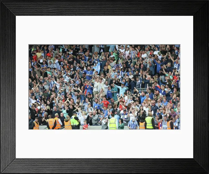 Framed Print : Intense Premier League Showdown: Brighton & Hove Albion vs. Southampton (21May23) Framed Print : Intense Premier League Showdown: Brighton & Hove Albion vs. Southampton (21May23)