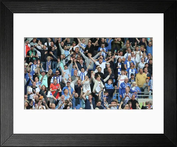 Framed Print : Intense Premier League Showdown: Brighton & Hove Albion vs. Southampton (21MAY23) Framed Print : Intense Premier League Showdown: Brighton & Hove Albion vs. Southampton (21MAY23)