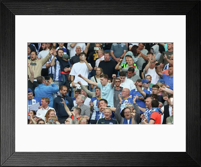 Framed Print : Intense Premier League Showdown: Brighton & Hove Albion vs. Southampton (21May23) Framed Print : Intense Premier League Showdown: Brighton & Hove Albion vs. Southampton (21May23)