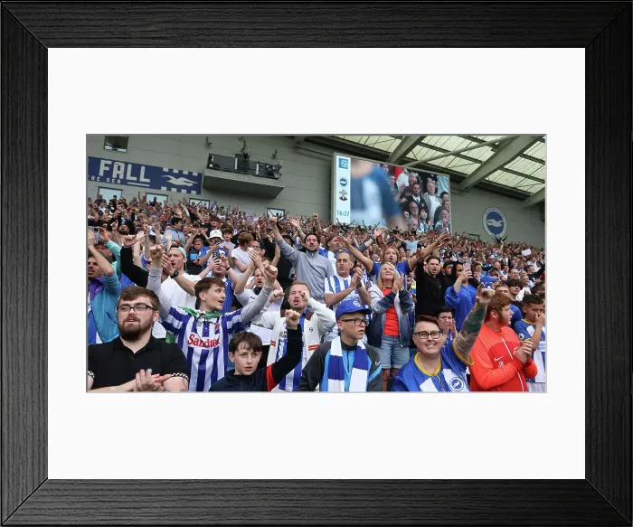 Framed Print : Intense Premier League Showdown: Brighton & Hove Albion vs. Southampton (21 May 2023) Framed Print : Intense Premier League Showdown: Brighton & Hove Albion vs. Southampton (21 May 2023)