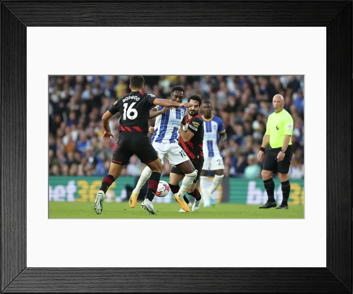Framed Print : Premier League Showdown: Brighton vs Manchester City (24MAY23) Framed Print : Premier League Showdown: Brighton vs Manchester City (24MAY23)
