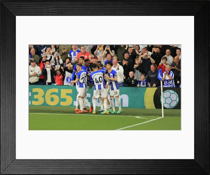 Framed Print : 2022-23 Premier League: Showdown at American Express Community Stadium - Brighton & Hove Albion vs Manchester City (24MAY23) Framed Print : 2022-23 Premier League: Showdown at American Express Community Stadium - Brighton & Hove Albion vs Manchester City (24MAY23)