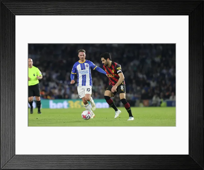Framed Print : Manchester City's Thrilling Premier League Victory Over Brighton and Hove Albion (24MAY23)