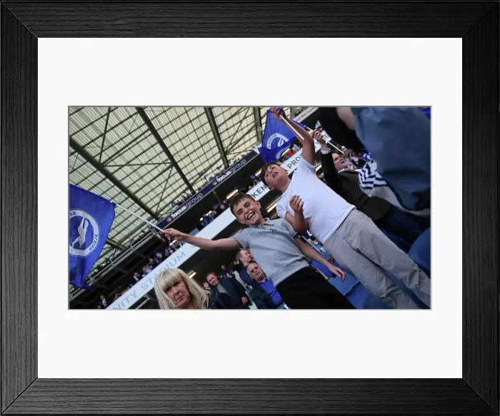Framed Print : 2022-23 Premier League Title Decider: Brighton & Hove Albion vs. Manchester City (24MAY23)