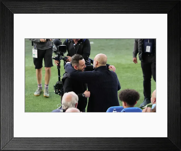 Framed Print : 2022-23 Premier League: Intense Brighton and Hove Albion vs Manchester City Showdown (24MAY23) Framed Print : 2022-23 Premier League: Intense Brighton and Hove Albion vs Manchester City Showdown (24MAY23)