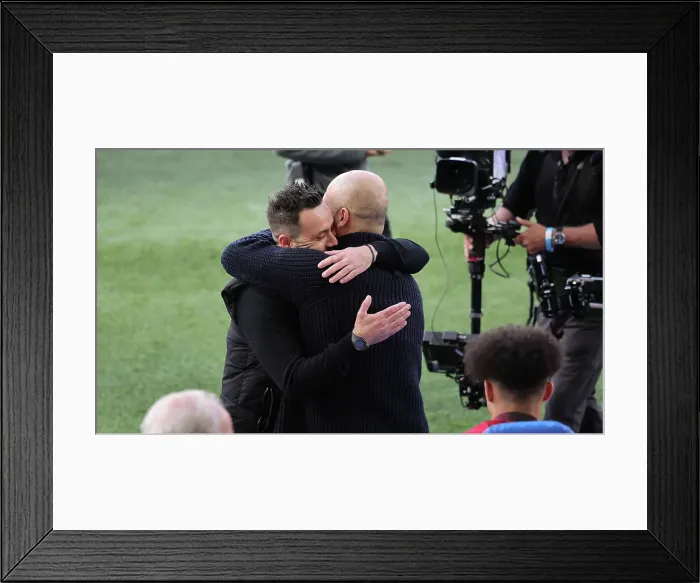 Framed Print : 2022-23 Premier League Title Decider: Brighton & Hove Albion vs Manchester City (24MAY23) Framed Print : 2022-23 Premier League Title Decider: Brighton & Hove Albion vs Manchester City (24MAY23)