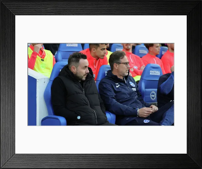 Framed Print : Intense Premier League Showdown: Brighton & Hove Albion vs Manchester City (24May23) Framed Print : Intense Premier League Showdown: Brighton & Hove Albion vs Manchester City (24May23)