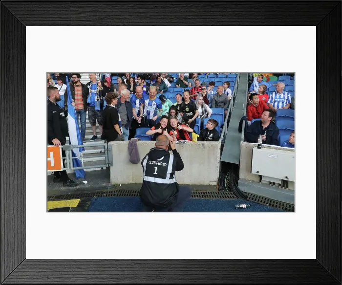Framed Print : Intense Premier League Showdown: Brighton & Hove Albion vs. Manchester City (24May23) Framed Print : Intense Premier League Showdown: Brighton & Hove Albion vs. Manchester City (24May23)