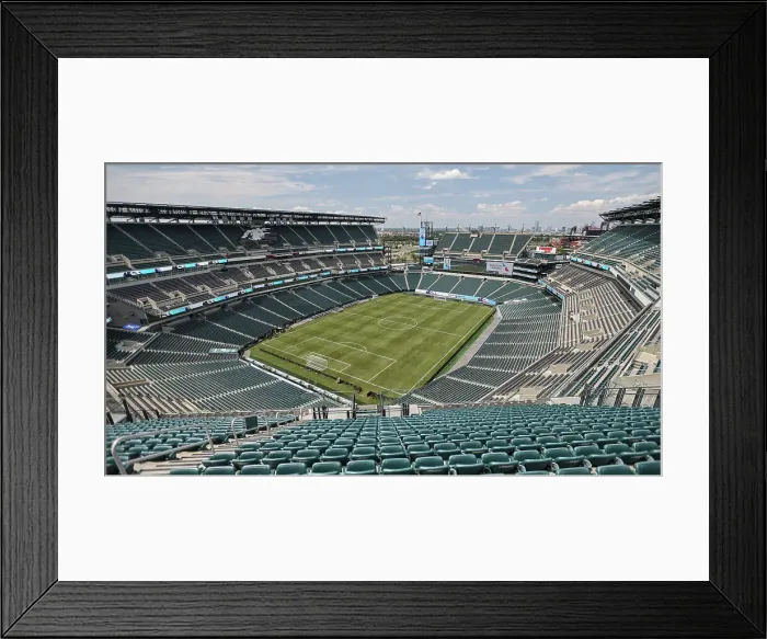 Framed Print : Chelsea vs. Brighton and Hove Albion: Pre-Season Clash at Lincoln Financial Field (USA Tour 2023)