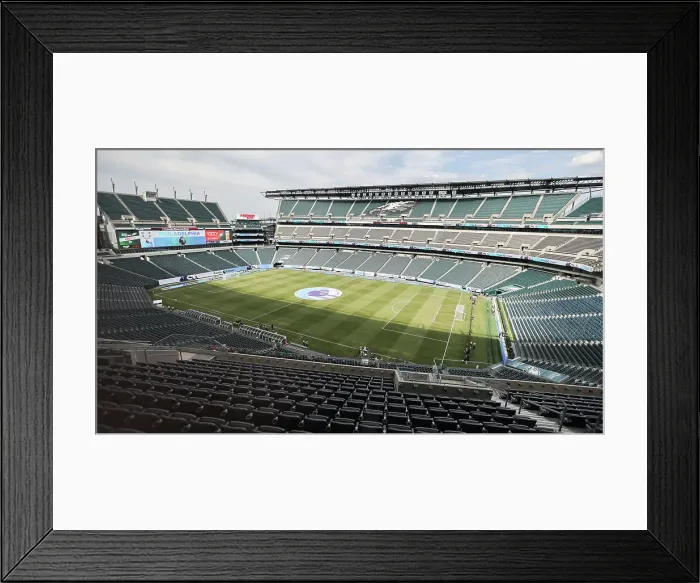 Framed Print : Chelsea vs. Brighton and Hove Albion: Pre-Season Clash at Lincoln Financial Field (USA Tour 2023)