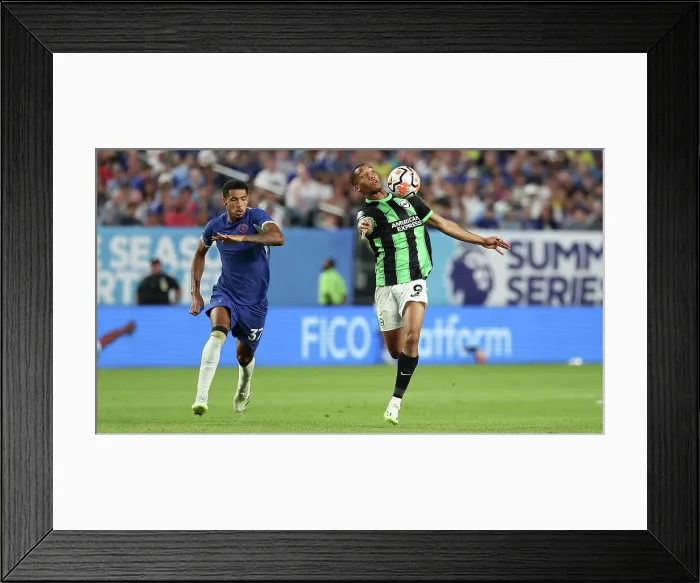 Framed Print : Chelsea vs. Brighton and Hove Albion: Pre-Season Clash at Lincoln Financial Field (USA Tour 2023) Framed Print : Chelsea vs. Brighton and Hove Albion: Pre-Season Clash at Lincoln Financial Field (USA Tour 2023)