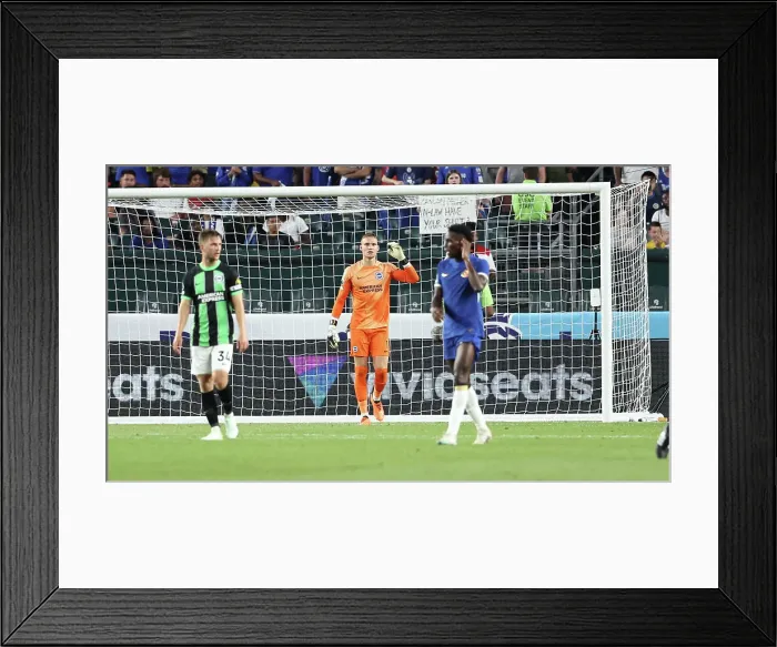 Framed Print : Pre-Season Showdown: Chelsea vs. Brighton & Hove Albion at Lincoln Financial Field (USA Tour 2023) Framed Print : Pre-Season Showdown: Chelsea vs. Brighton & Hove Albion at Lincoln Financial Field (USA Tour 2023)