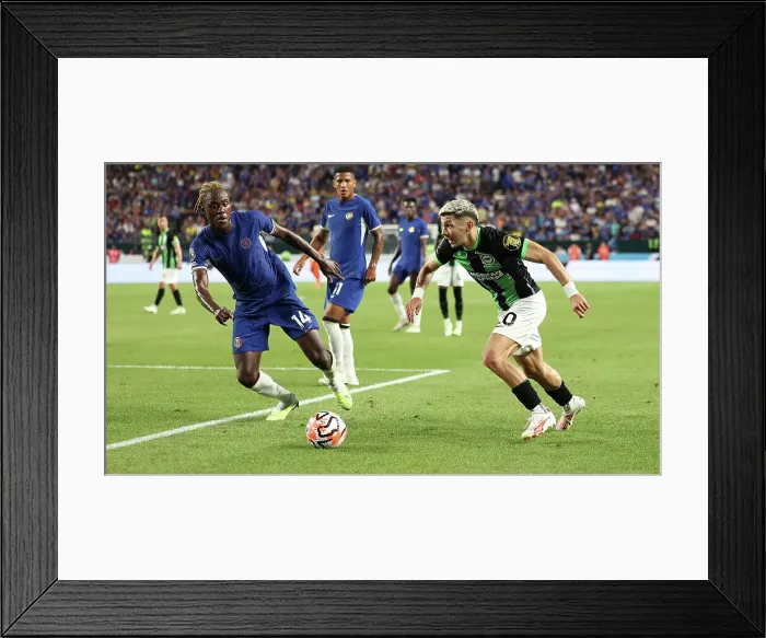 Framed Print : Pre-Season Showdown: Chelsea vs. Brighton & Hove Albion at Lincoln Financial Field (USA Tour 2023) Framed Print : Pre-Season Showdown: Chelsea vs. Brighton & Hove Albion at Lincoln Financial Field (USA Tour 2023)