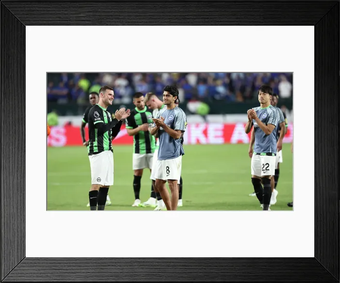 Framed Print : Pre-Season Clash: Chelsea vs. Brighton and Hove Albion at Lincoln Financial Field (USA Tour 2023) Framed Print : Pre-Season Clash: Chelsea vs. Brighton and Hove Albion at Lincoln Financial Field (USA Tour 2023)