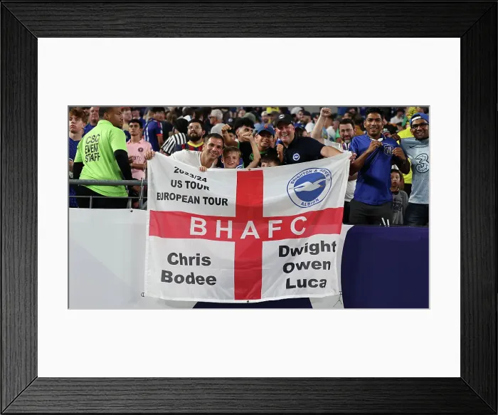 Framed Print : Chelsea vs. Brighton and Hove Albion: Pre-Season Clash at Lincoln Financial Field (USA Tour 2023) Framed Print : Chelsea vs. Brighton and Hove Albion: Pre-Season Clash at Lincoln Financial Field (USA Tour 2023)