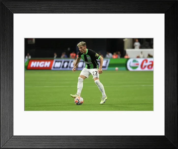 Framed Print : Brighton and Hove Albion Take on Brentford in Pre-Season Clash at Mercedes-Benz Stadium (26JUL23) Framed Print : Brighton and Hove Albion Take on Brentford in Pre-Season Clash at Mercedes-Benz Stadium (26JUL23)